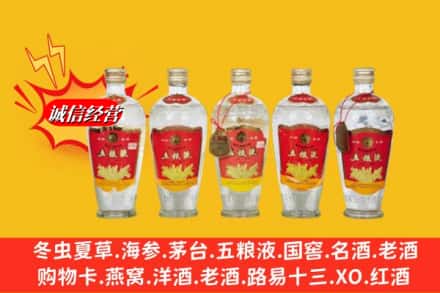 怀化市芷江回收老五粮液